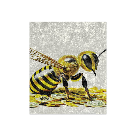 Crushed Velvet Blanket - Bee-Grind